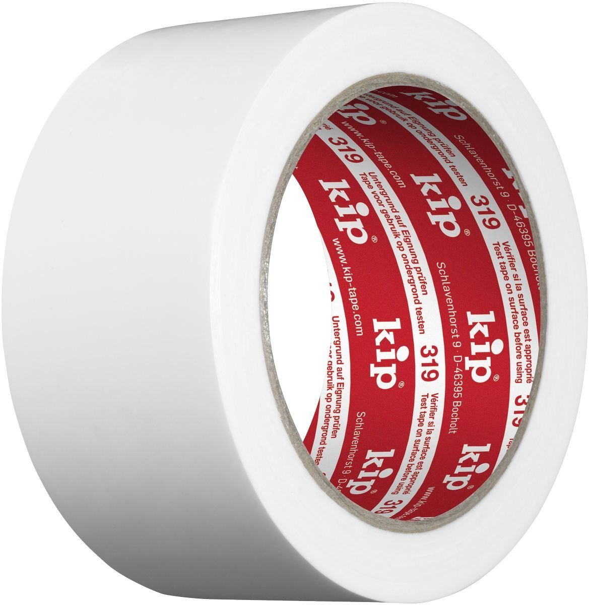 Kip 319 PE Schutzband 50 mm x 33 m/Rolle, weiß