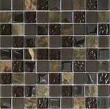 Fonni 2 x 2 cm braun