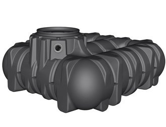Graf Regenwasser Flachtank Platin