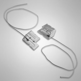 IVT 25 x Spezialklammer Spinka V2A Montagehilfe für geschnittene Dachpfannen 