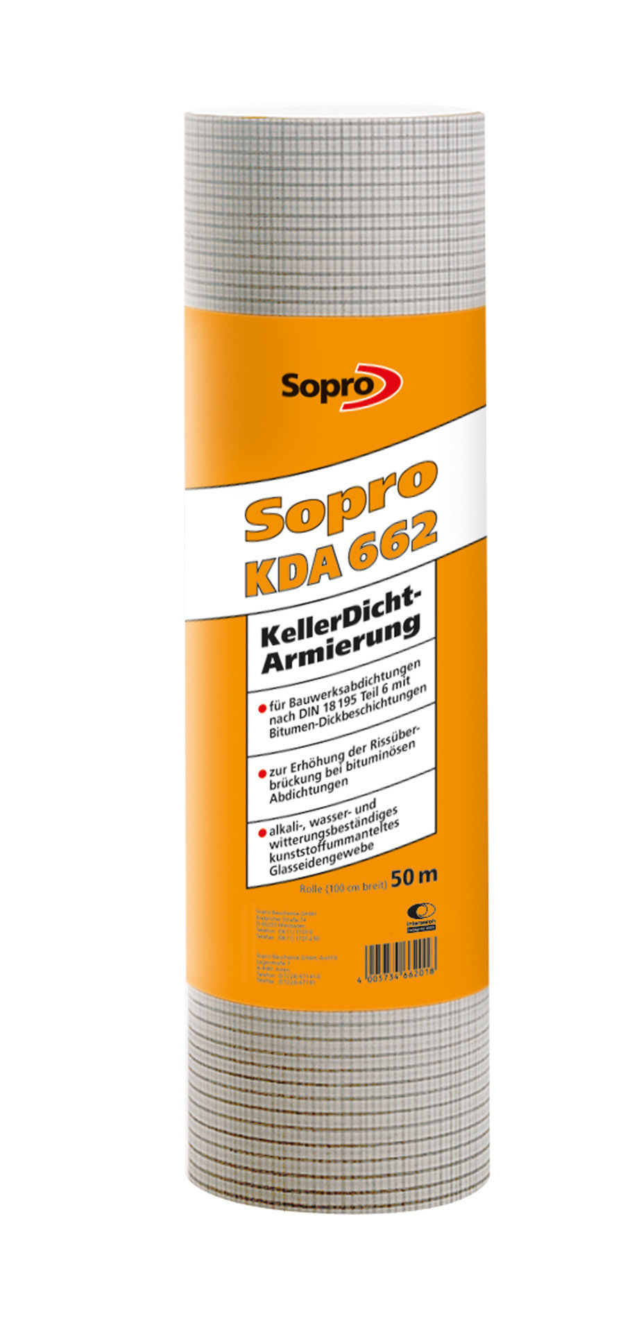 Sopro KDA662 Keller-Dicht-Armierung