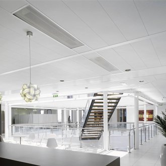 Armstrong Deckenplatte Sierra OP 625x625x15 mm, Mineralfaser