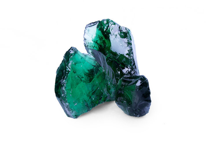 GSH Glas Green Glasbrocken