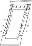 Roto Designo Einzeleindeckrahmen EDR Rx WD 1x1 EZI AL Gr. 134/78 Eindeckung EZI AL