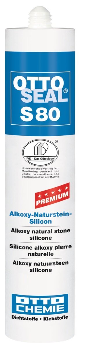 Ottoseal Alkoxy Natustein Silikon S80 04 C10