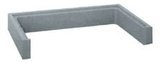 Jäger Aufsatzrahmen D+AS dreiseitig 1500x500x500 mm