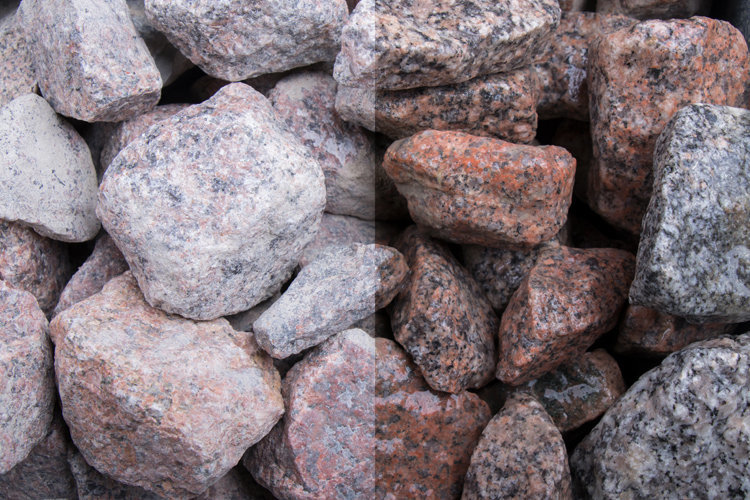 GSH Schottischer Granit Steinschlag