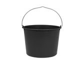 Baueimer 20 Liter, schwarz Baueimer 20 Liter, schwarz 