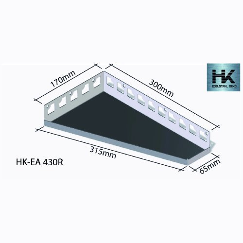 HK Edelstahl Eckablage