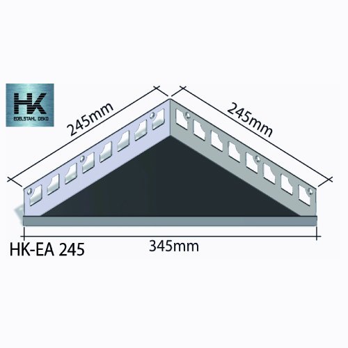 HK Edelstahl Eckablage
