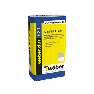 weber.dur 121 Sockelleichtputz