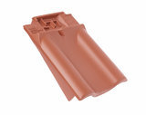 BMI Braas Rubin 15V Firstanschluss Ortgangziegel links Ausrichtung: Links Matt engobiert anthrazit