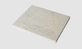 Lithonplus Terrassenplatte Travertino Maße: 600x450x40 mm Farbe: Grau