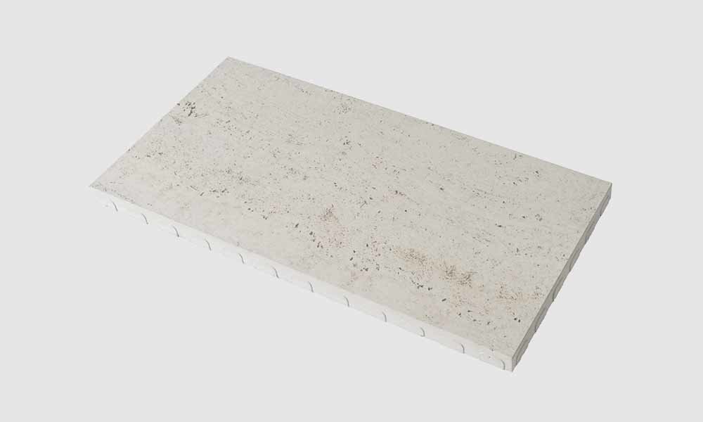 Lithonplus Terrassenplatte Travertino