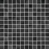 Carpanzano schwarz glänzend strukturiert 2,3x2,3 cm