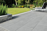 Braun Beton Terrassenplatte Clean Stone Maße: 600x400x40 mm Farbe: Sterlinggrau Nr. 201
