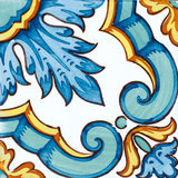 Lula mehrfarbig glänzend 20x20 cm