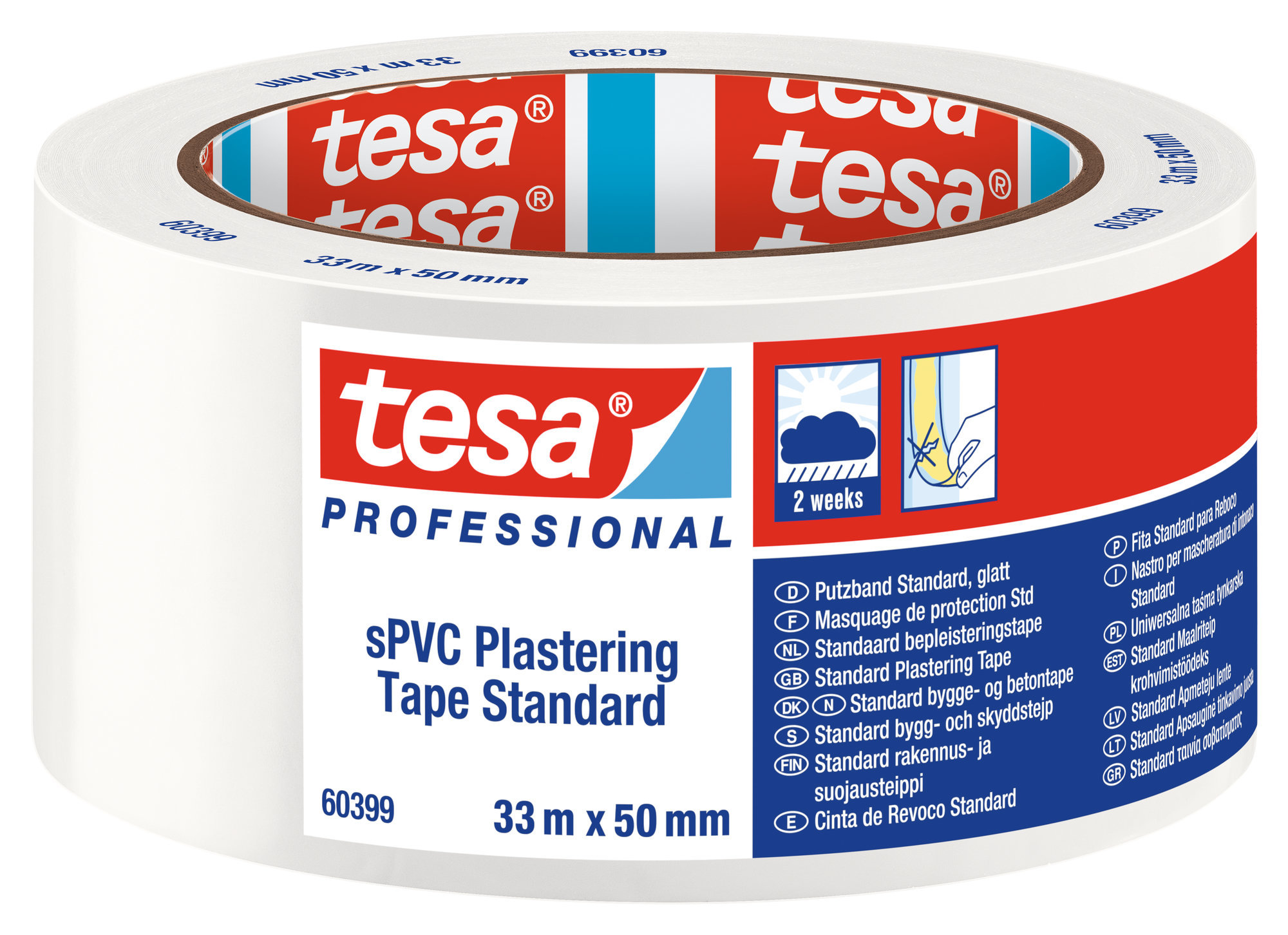 tesa Putzband PVC Standard 60399