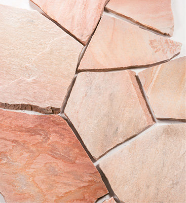 Seltra Polygonalplatte Rio Dorado Rose