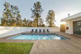 Braun Beton Terrassenplatte Creative Line Farbe: Cemento-grau 
