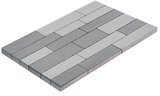 Kronimus Ökopflaster Barretto Noble Farbe: Vanadium Nr. 225 Ausführung: Geschliffen/Geschliffen/Glanzgestrahlt