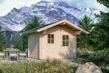 Skan Holz Gartenhaus Arosa 1 Abmessung: 300x250 cm
