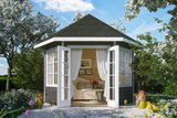 Skan Holz Pavillon Almelo Farbe: Schiefergrau