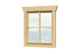 Skan Holz Einzelfenster Anschlag links Abmessung: 57,5x70,5 cm Ausführung: 28 mm