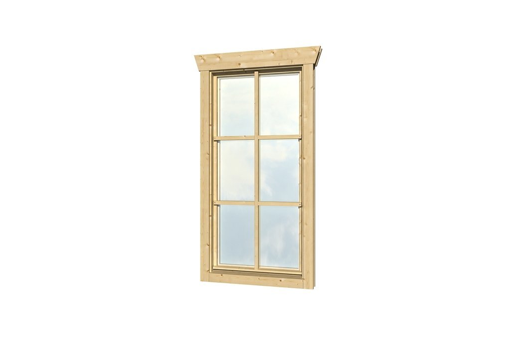 Skan Holz Einzelfenster Anschlag links