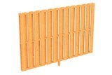 Skan Holz Seitenwand Abmessung: 255x160 cm Farbe: Natur