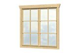 Skan Holz Doppelfenster Maße: 2x 57,5x123,5 cm Ausführung: 28 mm Häuser
