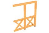 Skan Holz Seitenwand Abmessung: 205x210 cm Farbe: Natur