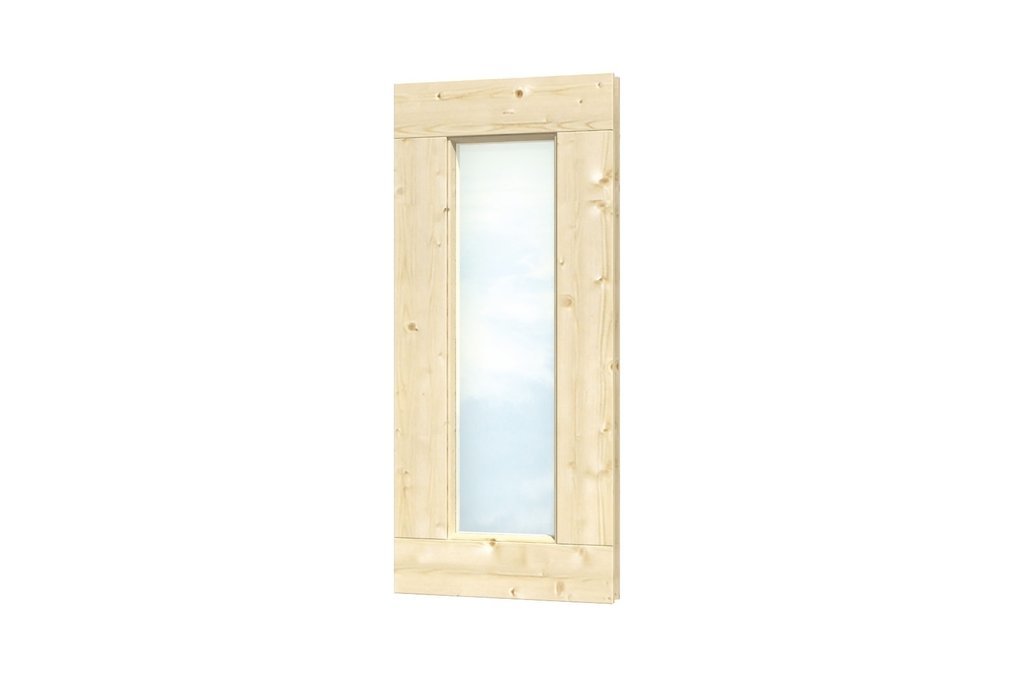 Skan Holz Fensterelement rechteckig