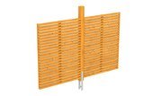 Skan Holz Caport Rückwand Rhombus Abmessung: 291x160 cm Farbe: Eiche hell