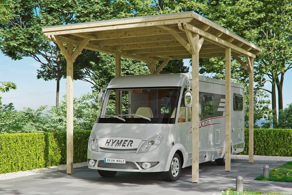 Skan Holz Caravan Carport Emsland