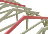 Skan Holz Schneelasterhöhung Flachdach Carport Größe: Carport 380x600 cm Farbe: Grün