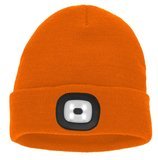 Scheibler LED Strickmütze Malix orange 