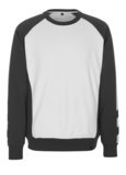 Mascot Sweatshirt Witten EU-Größe: L Farbe: Weiß-Dunkelanthrazit