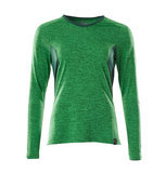 Mascot Damen Langarm T-Shirt EU-Größe: XL ONE Farbe: Grasgrün meliert-Grün