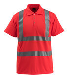 Mascot Polo Shirt Bowen EU-Größe: XL Farbe: hi-vis Rot