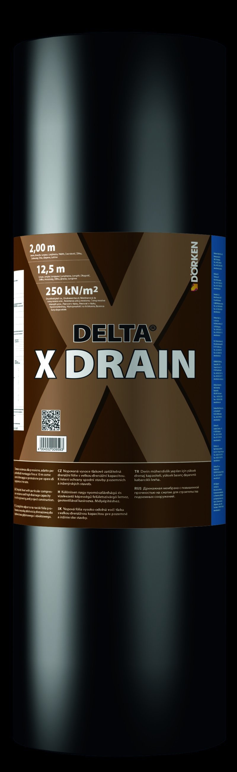 DELTA-X DRAIN Noppenbahn