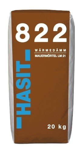 Hasit 822 Wärmedämm Mauermörtel
