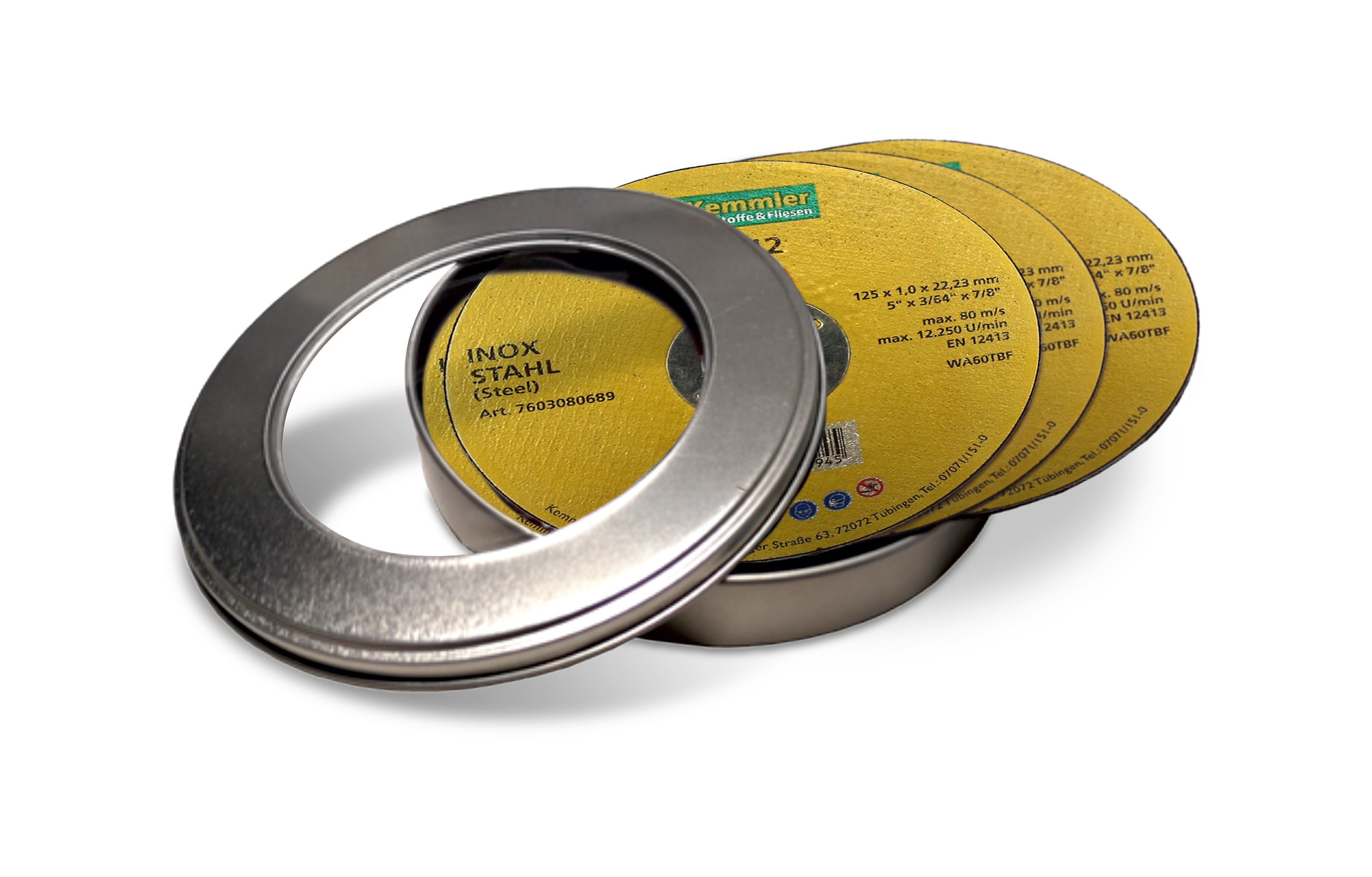 Kemmler ETK12 Korund-Trennscheibe DN125