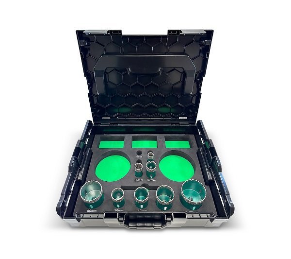 KEMMLER DFB17 DIA.-FLIESENBOHRKRONEN-SET