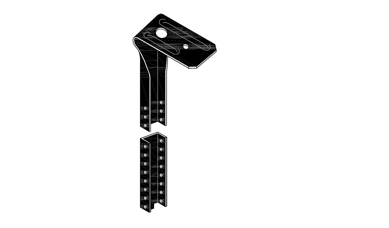 Knauf Nonius Hänger Oberteil C3-C5M