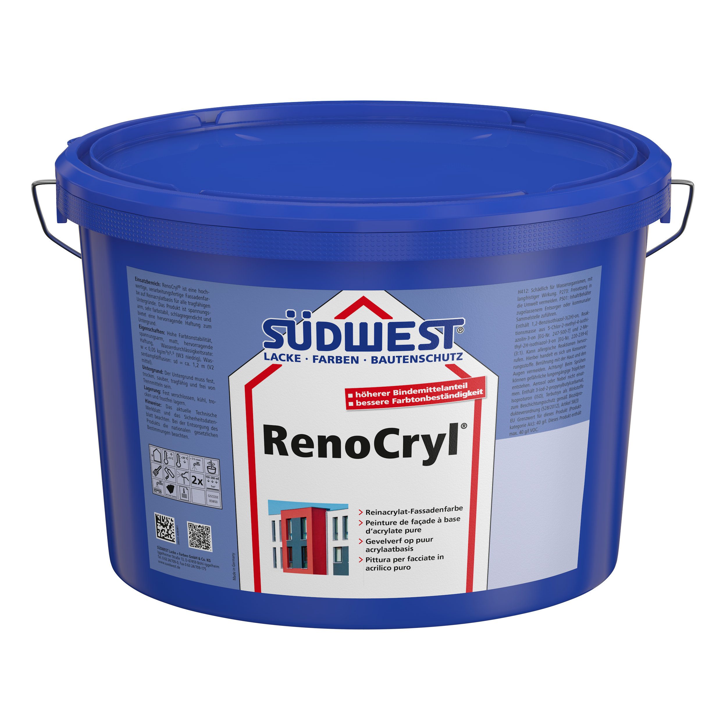 Südwest RenoCryl Fassadenfarbe