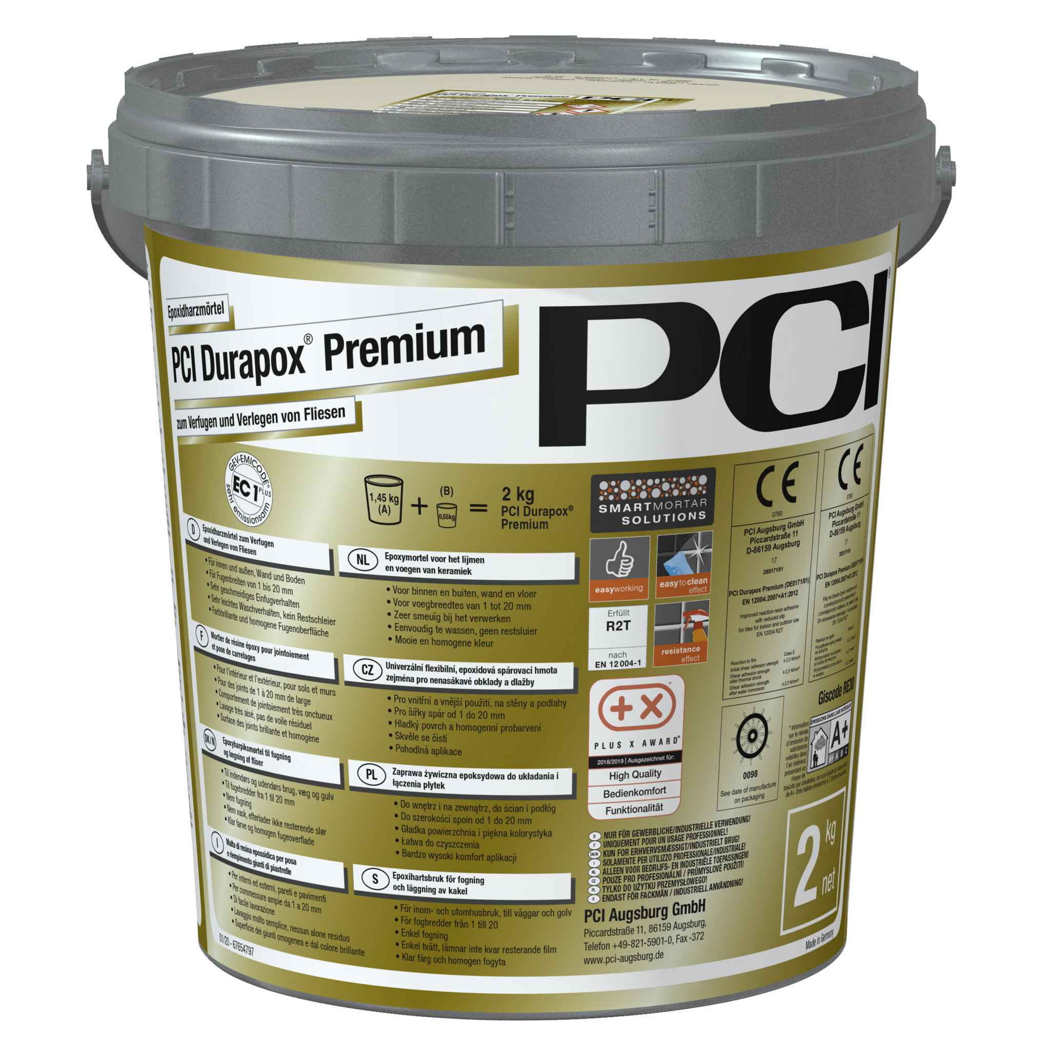PCI Durapox Premium zementgrau