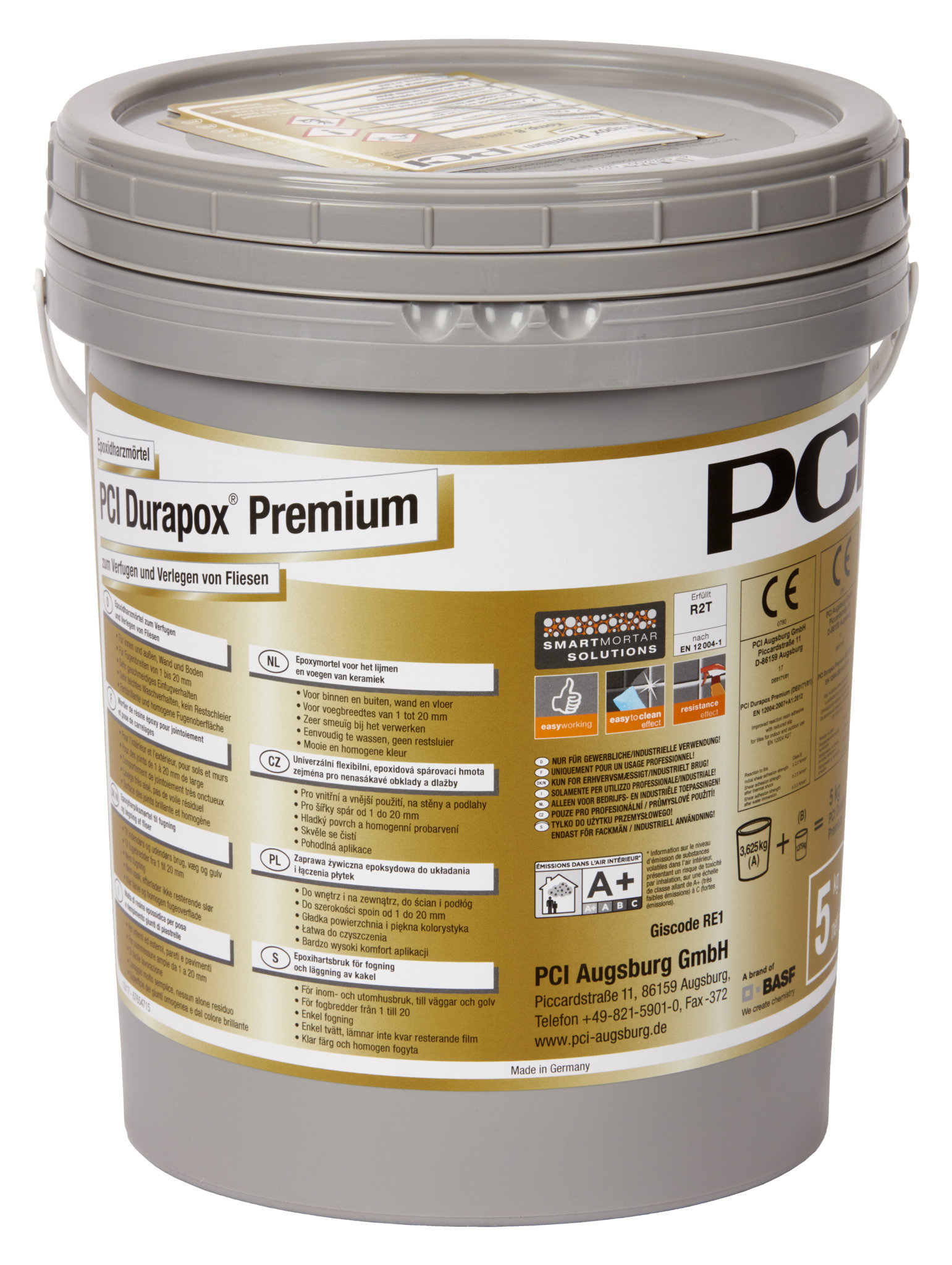 PCI Durapox Premium silbergrau