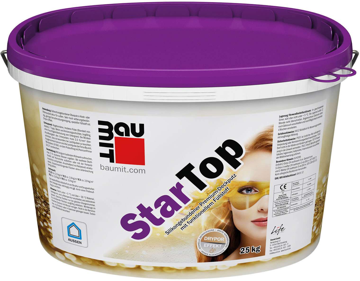 Baumit StarTop Kratzputzstruktur