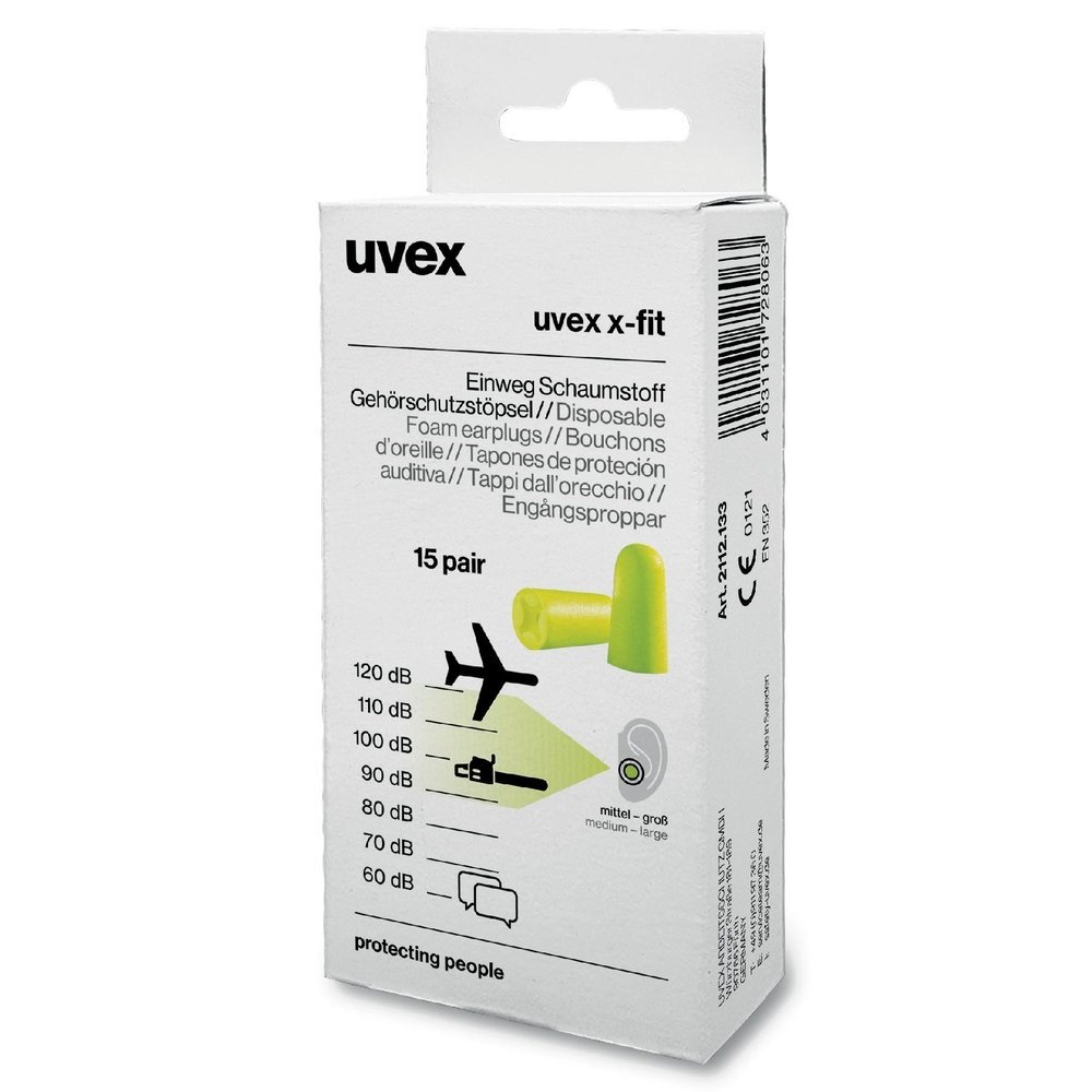 Uvex Gehrschutz RETAIL x-fit Minibox